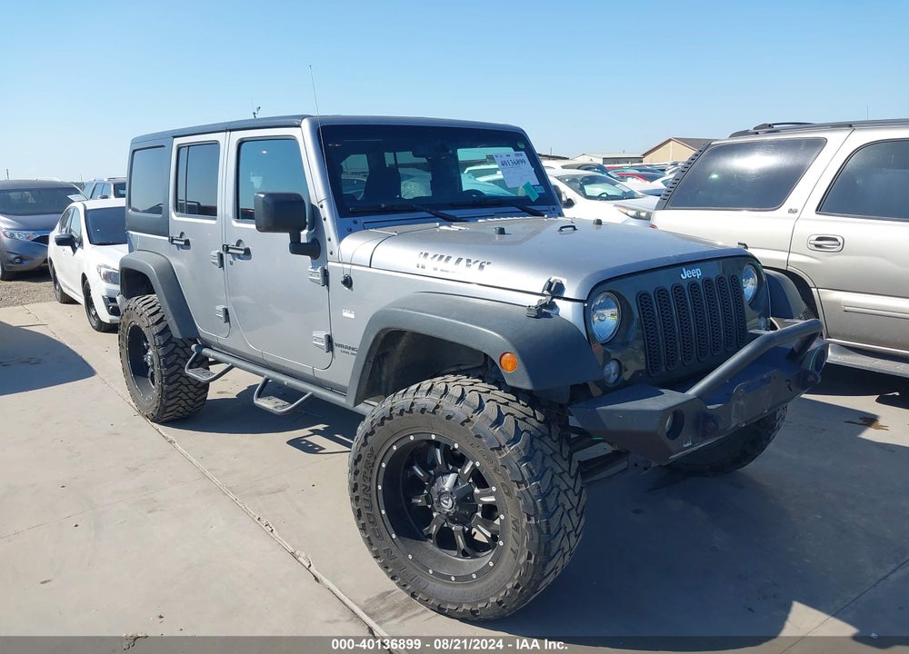2017 JEEP WRANGLER UNLIMITED WILLY WHEELER 4X4 VIN: 1C4BJWDG8HL539959