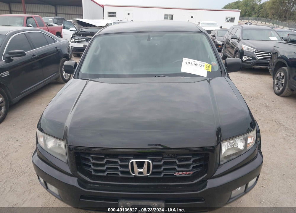 2013 HONDA RIDGELINE SPORT VIN: 5FPYK1F76DB001756