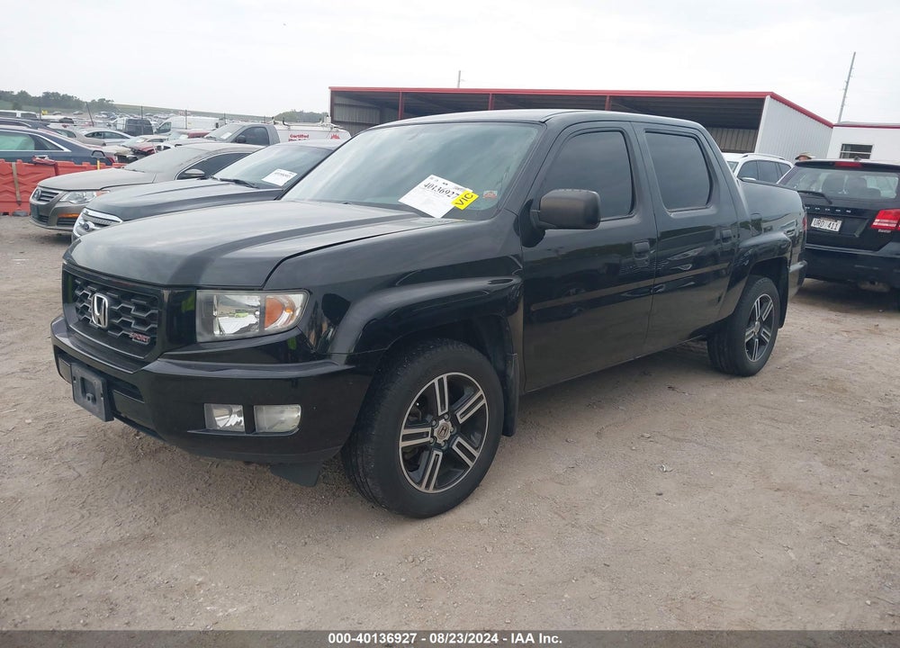 2013 HONDA RIDGELINE SPORT VIN: 5FPYK1F76DB001756