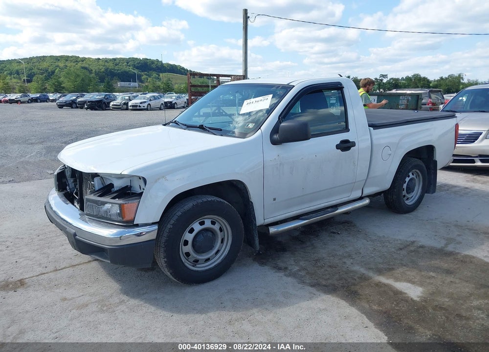 2009 GMC CANYON WORK TRUCK VIN: 1GTCS14E398151061