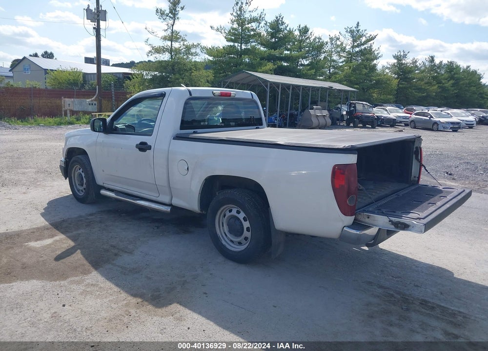 2009 GMC CANYON WORK TRUCK VIN: 1GTCS14E398151061