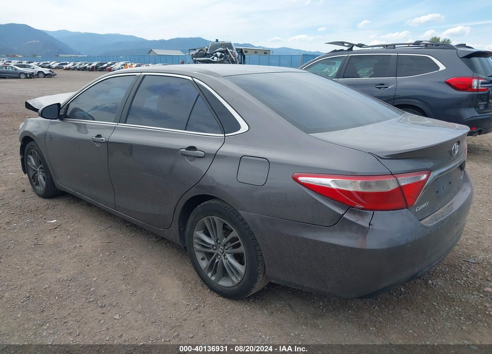 2015 TOYOTA CAMRY SE VIN: 4T1BF1FK3FU007219
