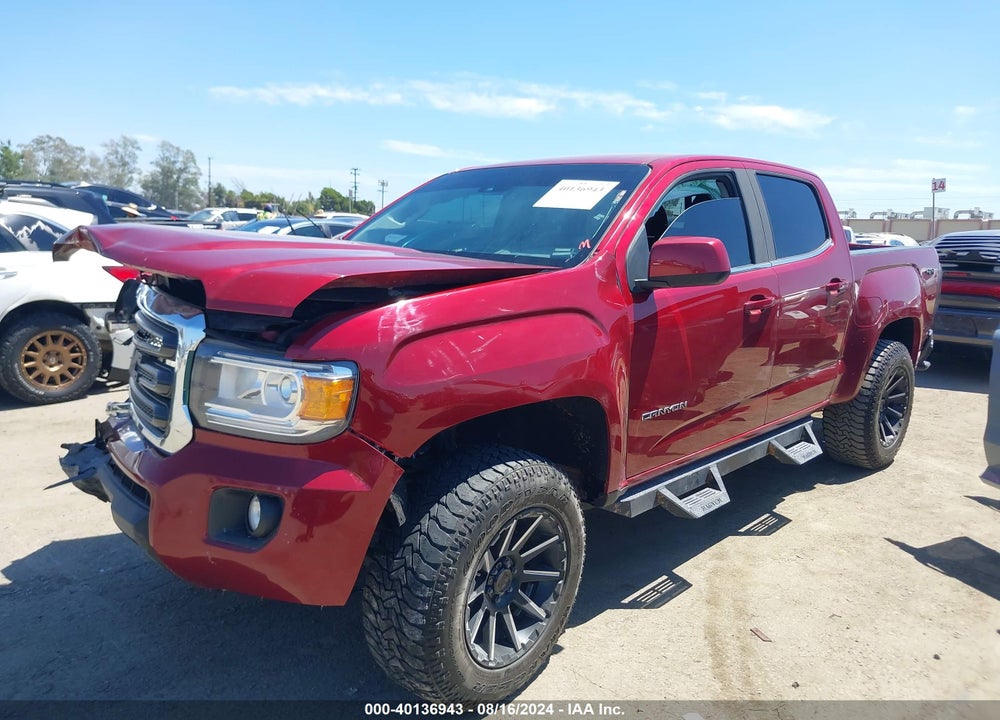 2017 GMC CANYON VIN: 1GTG6CEN1H1258147