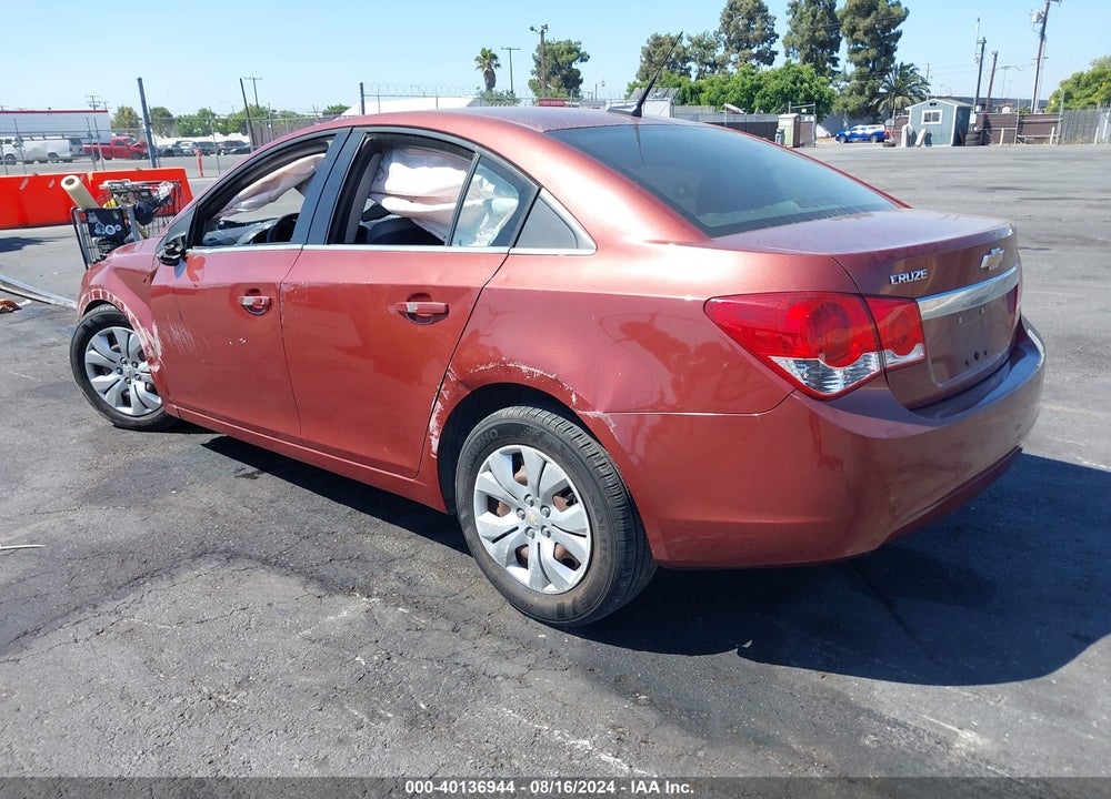 2012 CHEVROLET CRUZE LS VIN: 1G1PC5SH1C7242158