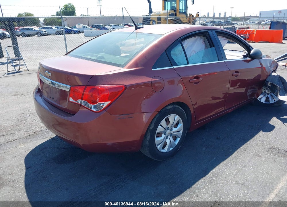 2012 CHEVROLET CRUZE LS VIN: 1G1PC5SH1C7242158