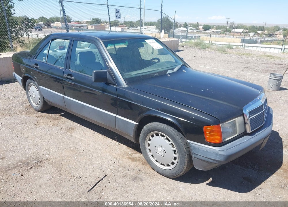 1990 MERCEDES-BENZ 190 E 2.6 VIN: WDBDA29D6LF724825