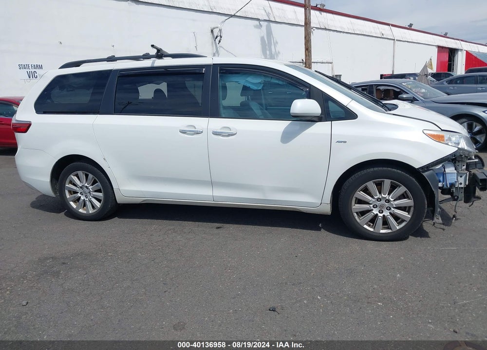 2017 TOYOTA SIENNA XLE PREMIUM 7 PASSENGER VIN: 5TDDZ3DC7HS161998