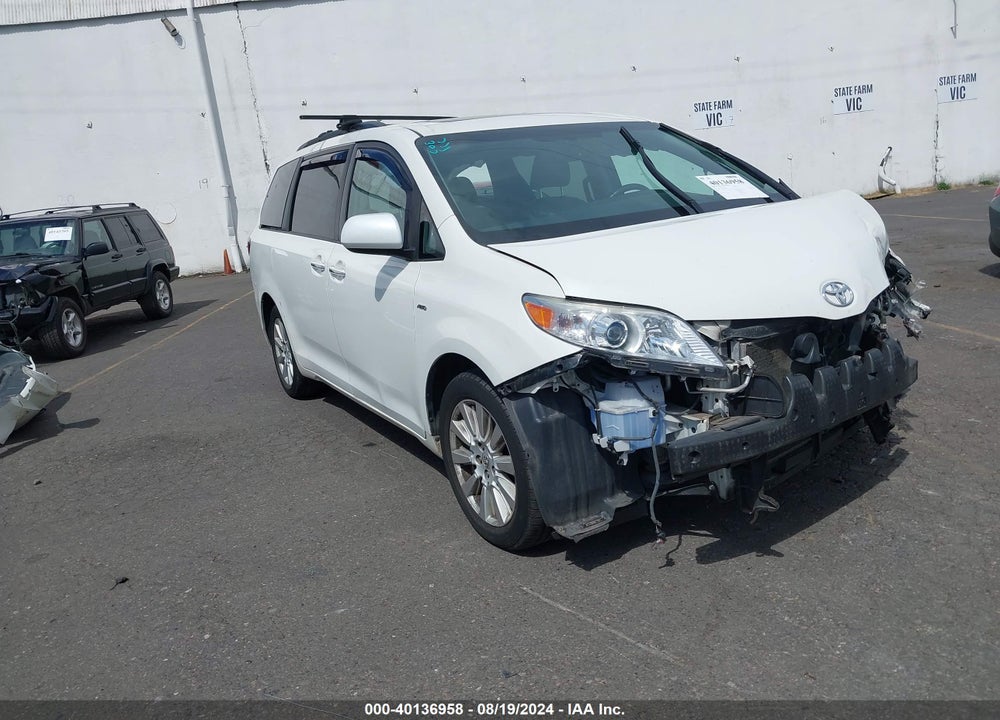 2017 TOYOTA SIENNA XLE PREMIUM 7 PASSENGER VIN: 5TDDZ3DC7HS161998