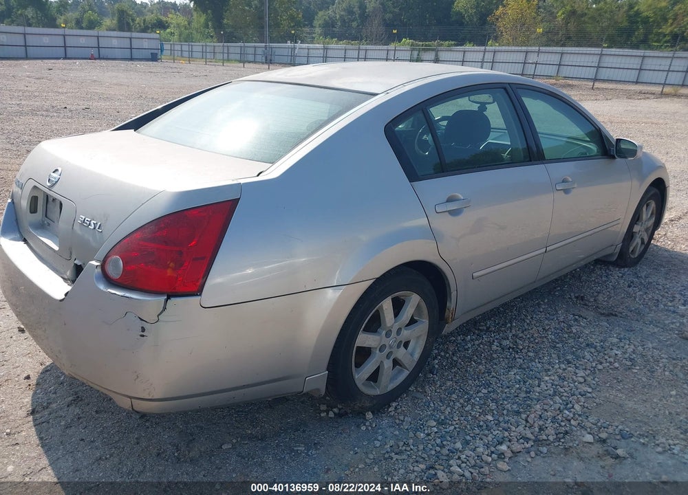 2004 NISSAN MAXIMA 3.5 SL VIN: 1N4BA41E84C839802