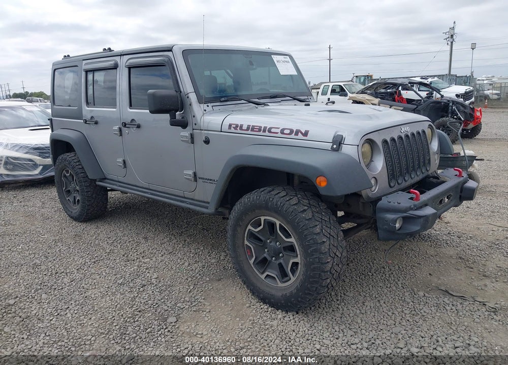 2014 JEEP WRANGLER UNLIMITED RUBICON X VIN: 1C4BJWFG2EL201935