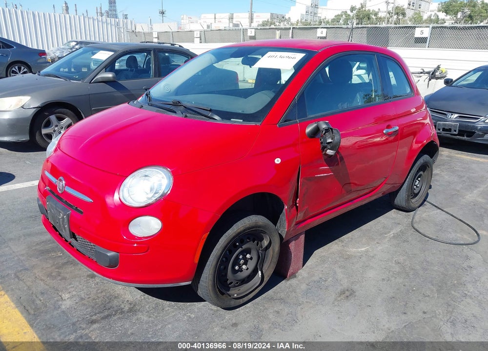 2015 FIAT 500 POP VIN: 3C3CFFAR0FT624182