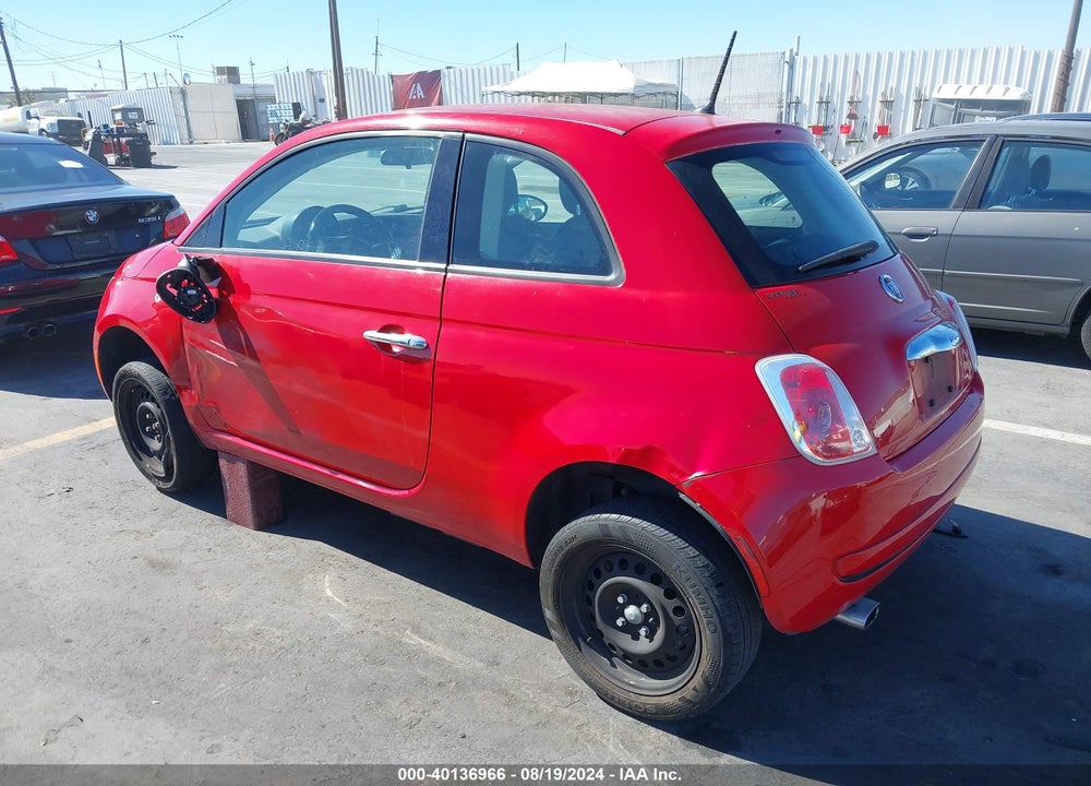 2015 FIAT 500 POP VIN: 3C3CFFAR0FT624182