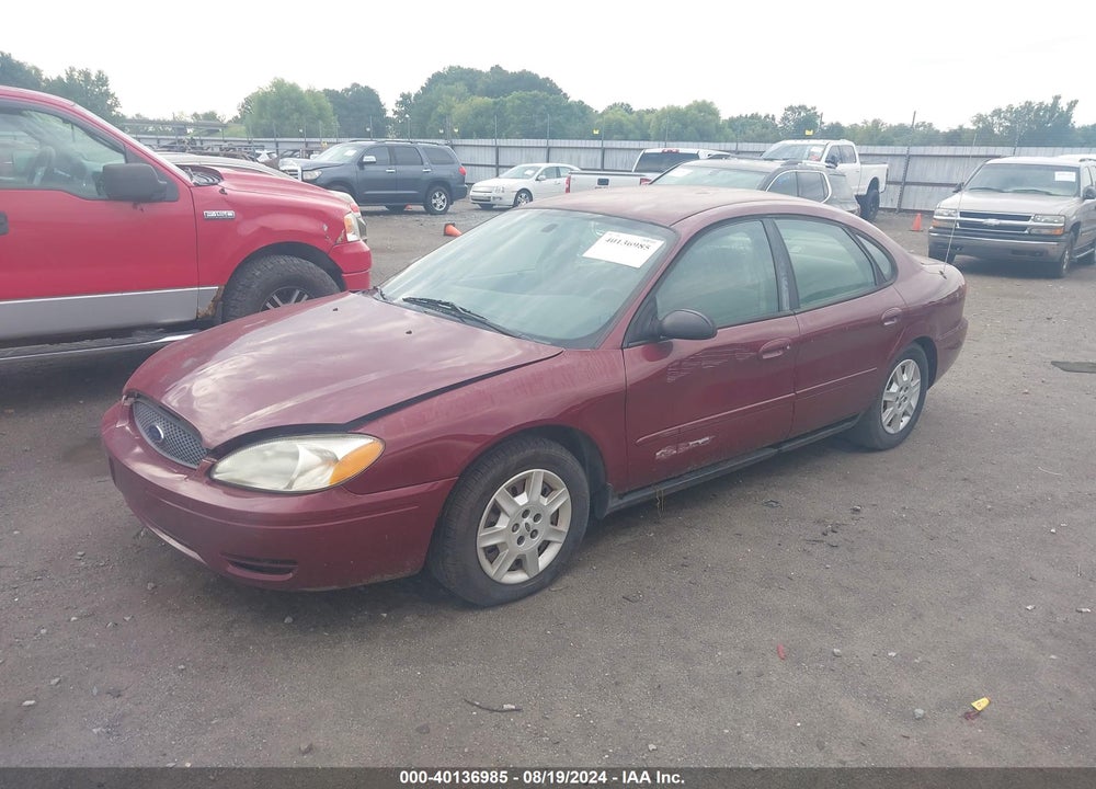 2007 FORD TAURUS SE VIN: 1FAFP53U77A165149