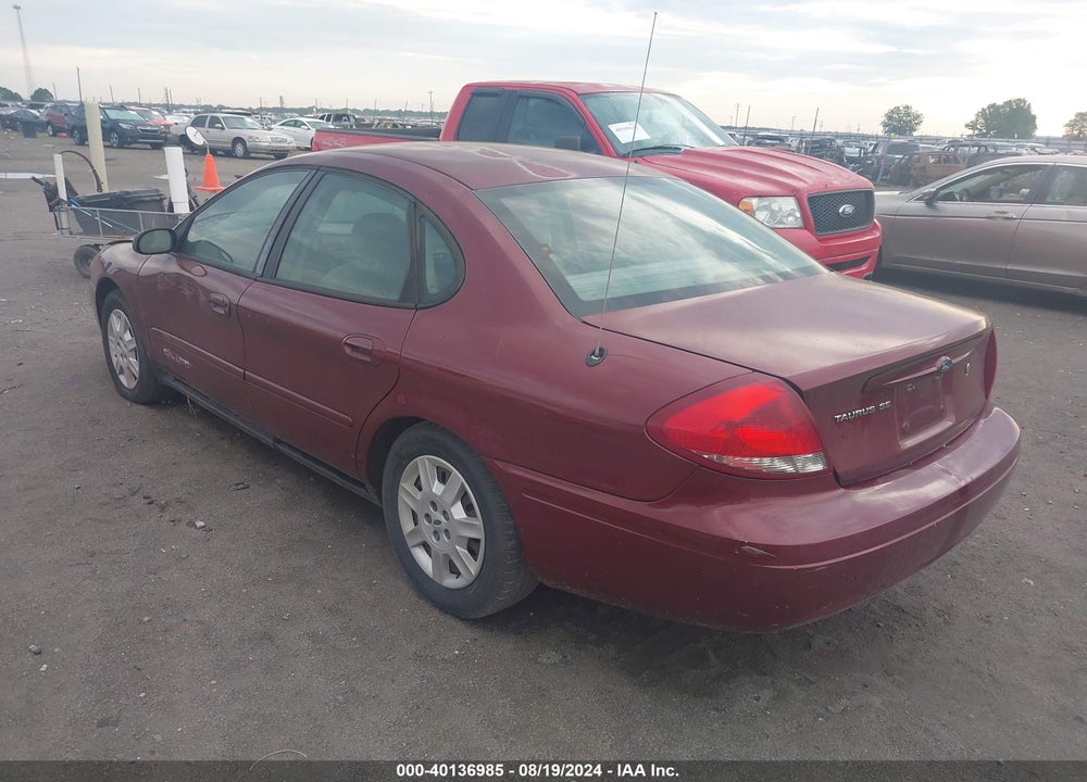 2007 FORD TAURUS SE VIN: 1FAFP53U77A165149