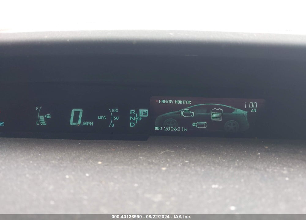 2013 TOYOTA PRIUS THREE VIN: JTDKN3DU2D1689452