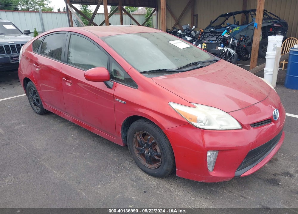 2013 TOYOTA PRIUS THREE VIN: JTDKN3DU2D1689452