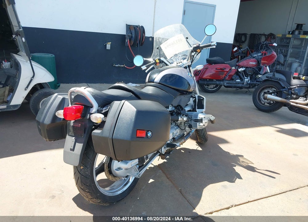 1999 BMW R1100 R VIN: WB10407B8XZB80894