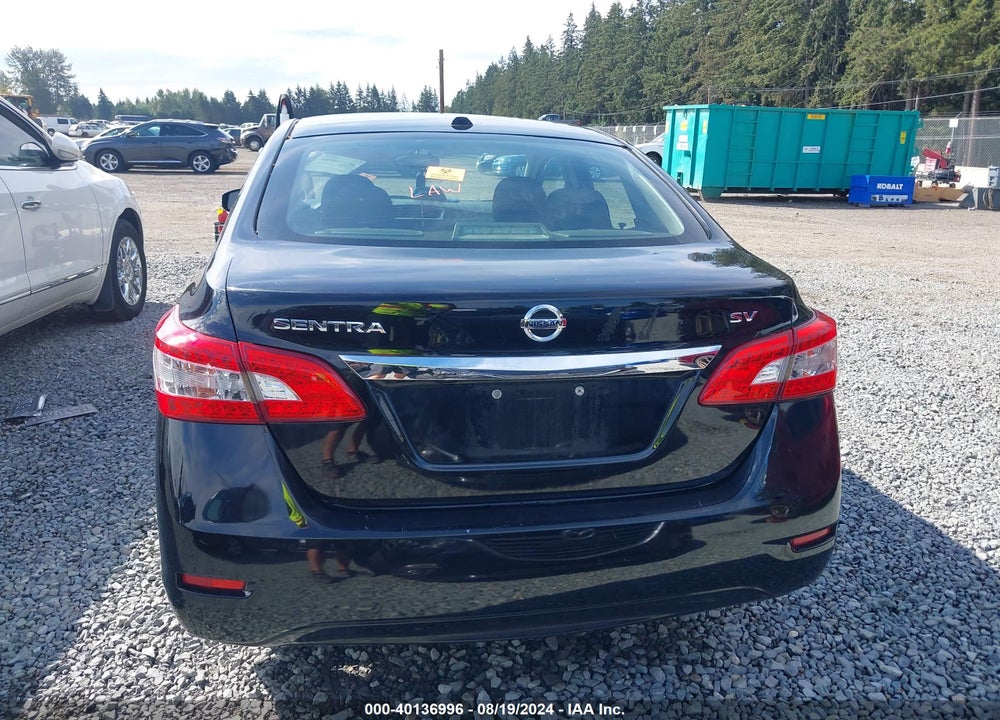 2015 NISSAN SENTRA SV VIN: 3N1AB7AP4FL687047