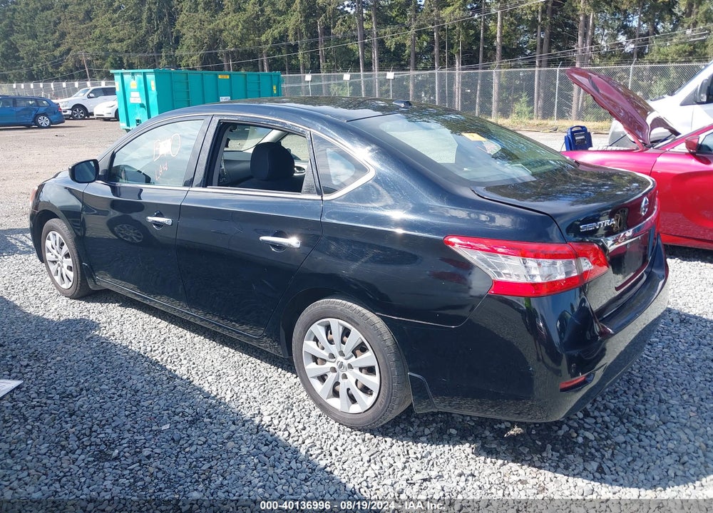 2015 NISSAN SENTRA SV VIN: 3N1AB7AP4FL687047