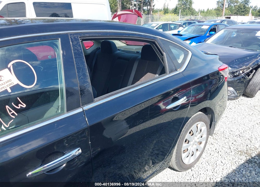 2015 NISSAN SENTRA SV VIN: 3N1AB7AP4FL687047