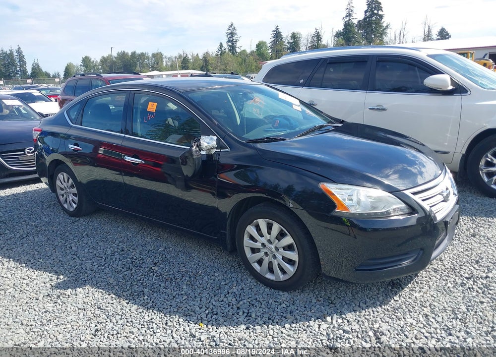 2015 NISSAN SENTRA SV VIN: 3N1AB7AP4FL687047