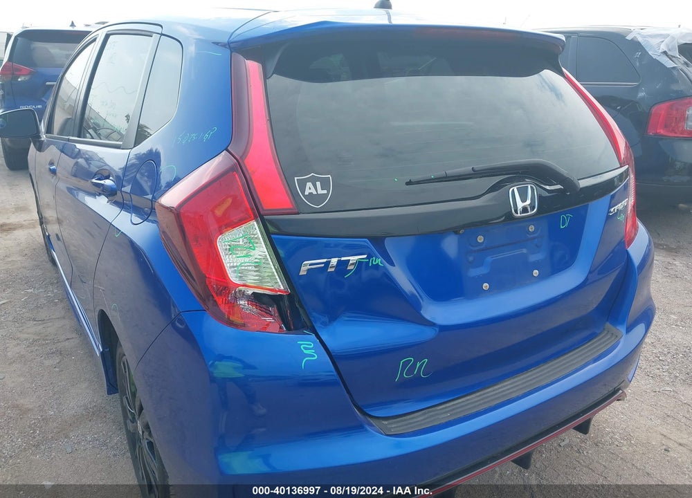 2018 HONDA FIT SPORT VIN: 3HGGK5H60JM734281