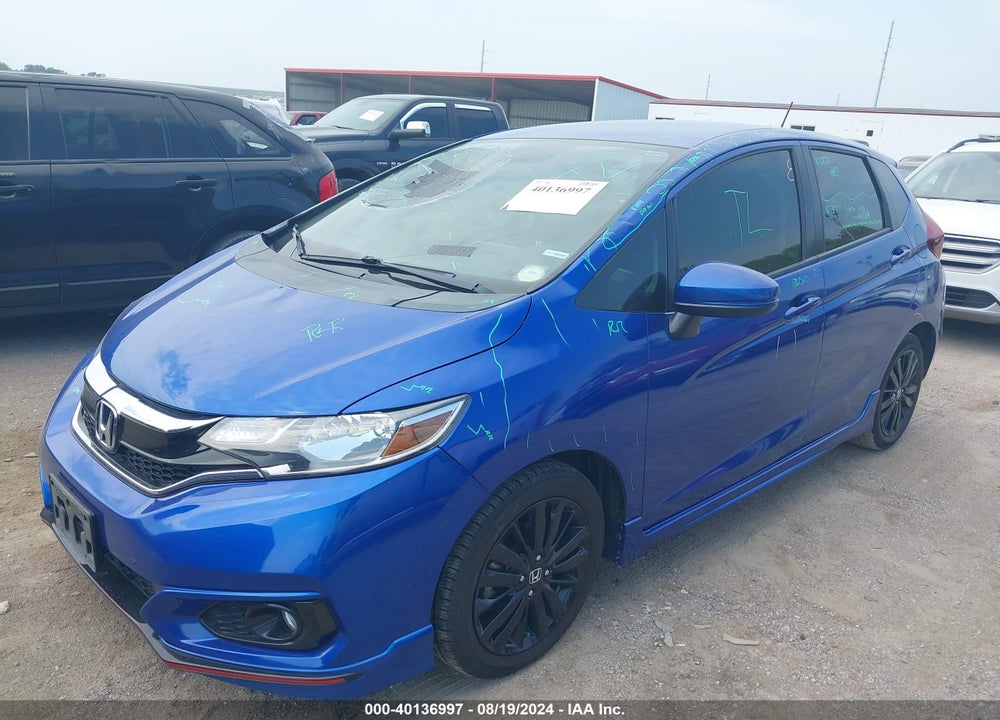 2018 HONDA FIT SPORT VIN: 3HGGK5H60JM734281