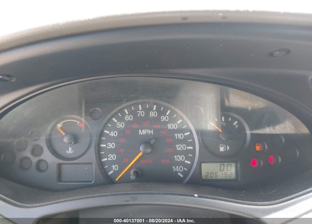 2004 FORD FOCUS LX VIN: 1FAFP33Z74W200335