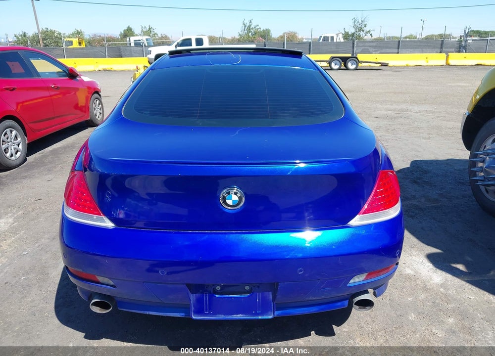 2004 BMW 645CI VIN: WBAEH73454B190858