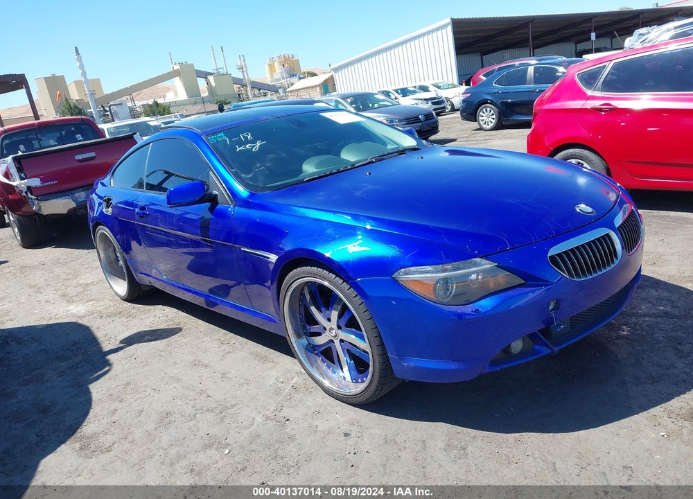 2004 BMW 645CI VIN: WBAEH73454B190858