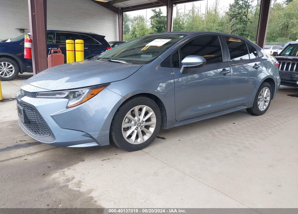 2022 TOYOTA COROLLA LE VIN: JTDHPMAE9N3029034