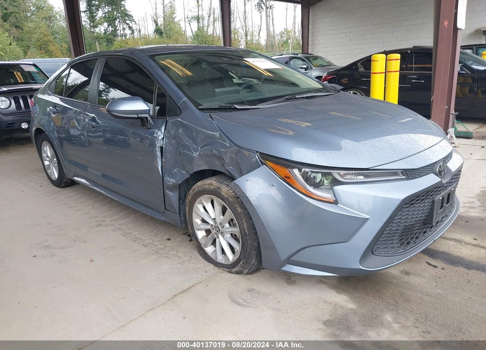 2022 TOYOTA COROLLA LE VIN: JTDHPMAE9N3029034