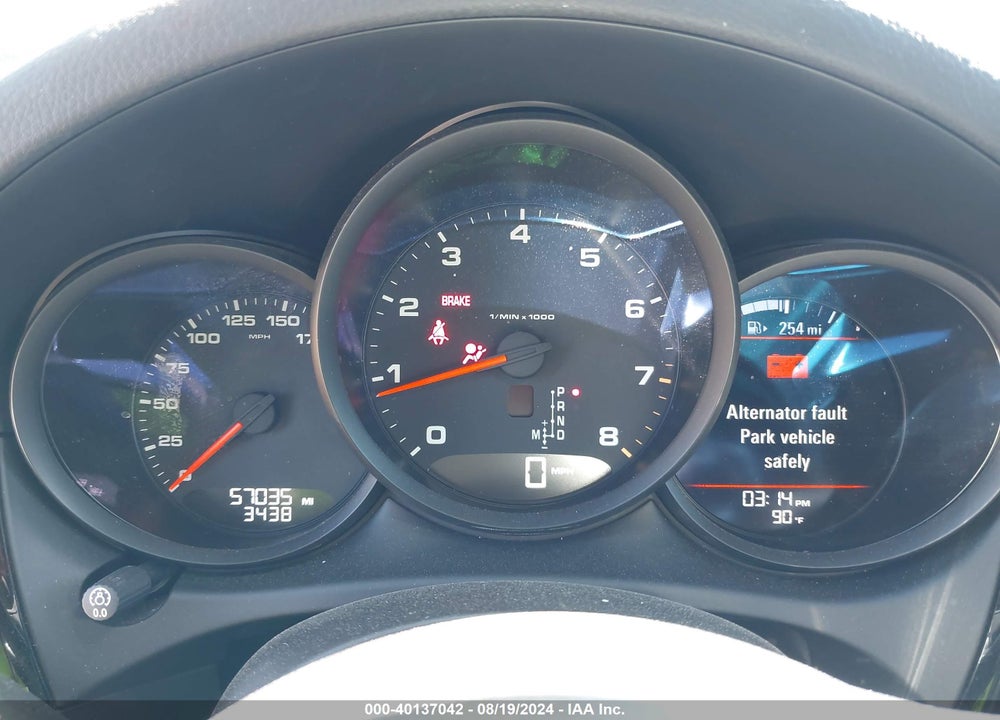 2017 PORSCHE MACAN VIN: WP1AA2A53HLB05938