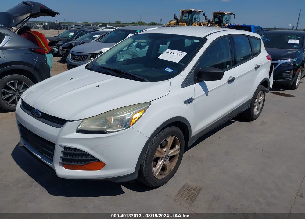 2014 FORD ESCAPE S VIN: 1FMCU0F73EUE51778