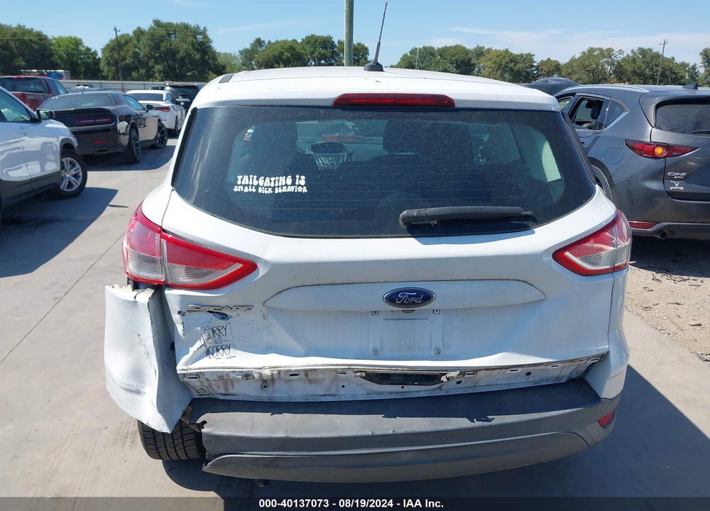 2014 FORD ESCAPE S VIN: 1FMCU0F73EUE51778