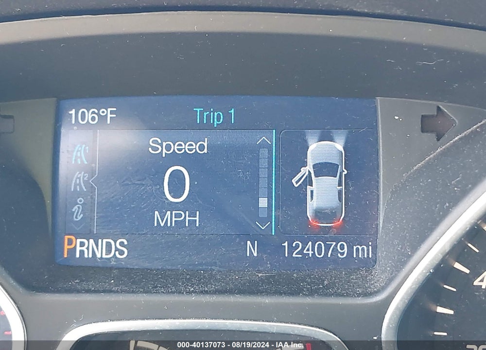 2014 FORD ESCAPE S VIN: 1FMCU0F73EUE51778