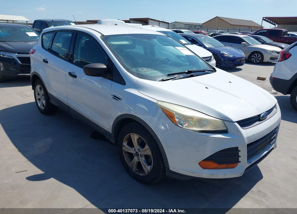 2014 FORD ESCAPE S VIN: 1FMCU0F73EUE51778