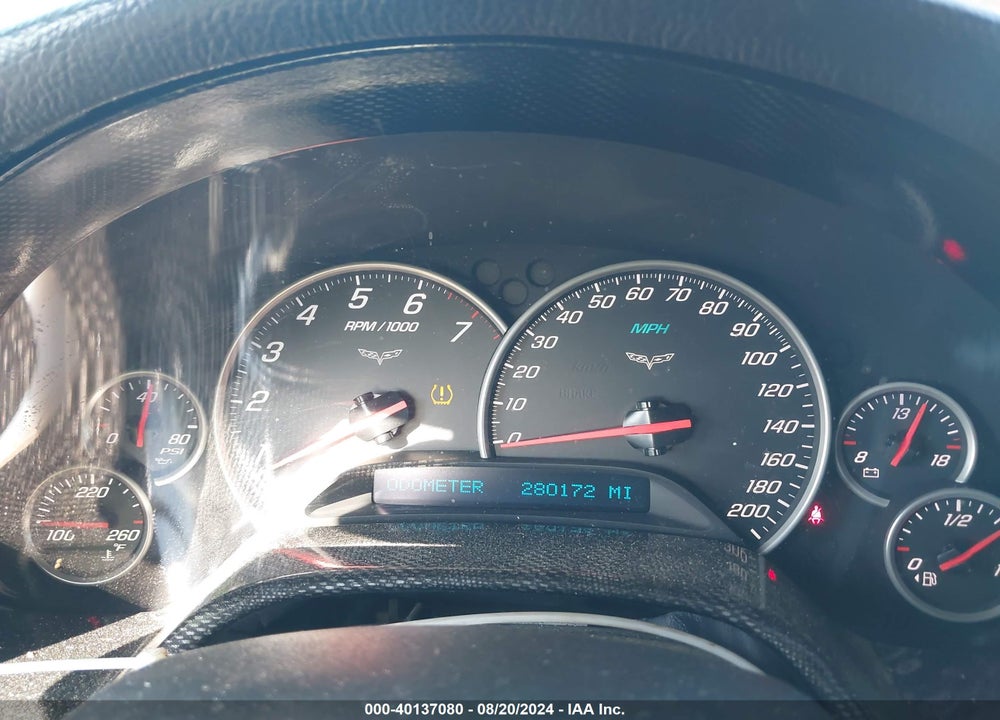 2008 CHEVROLET CORVETTE VIN: 1G1YY26W985123760