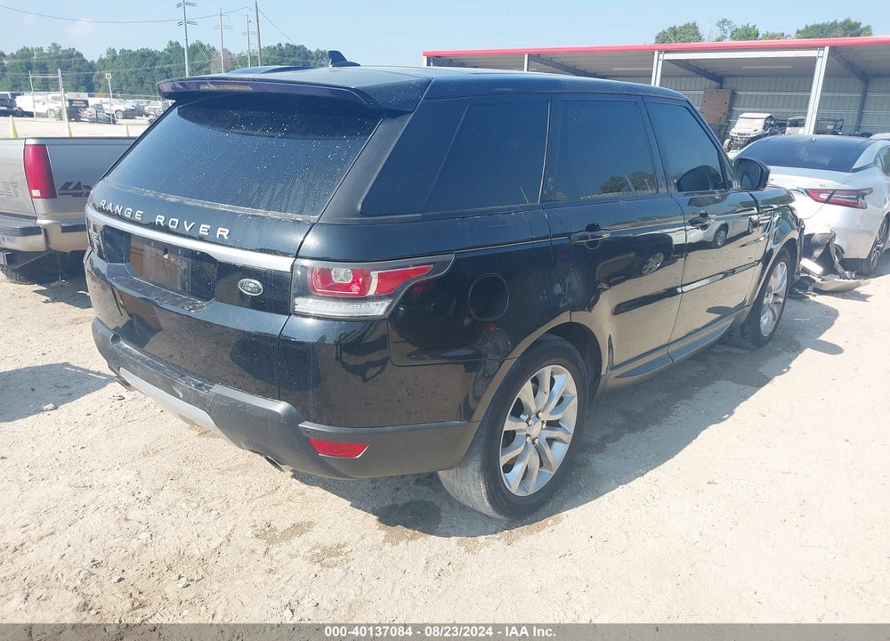 2016 LAND ROVER RANGE ROVER SPORT 3.0L V6 SUPERCHARGED HSE VIN: SALWR2VF0GA575317