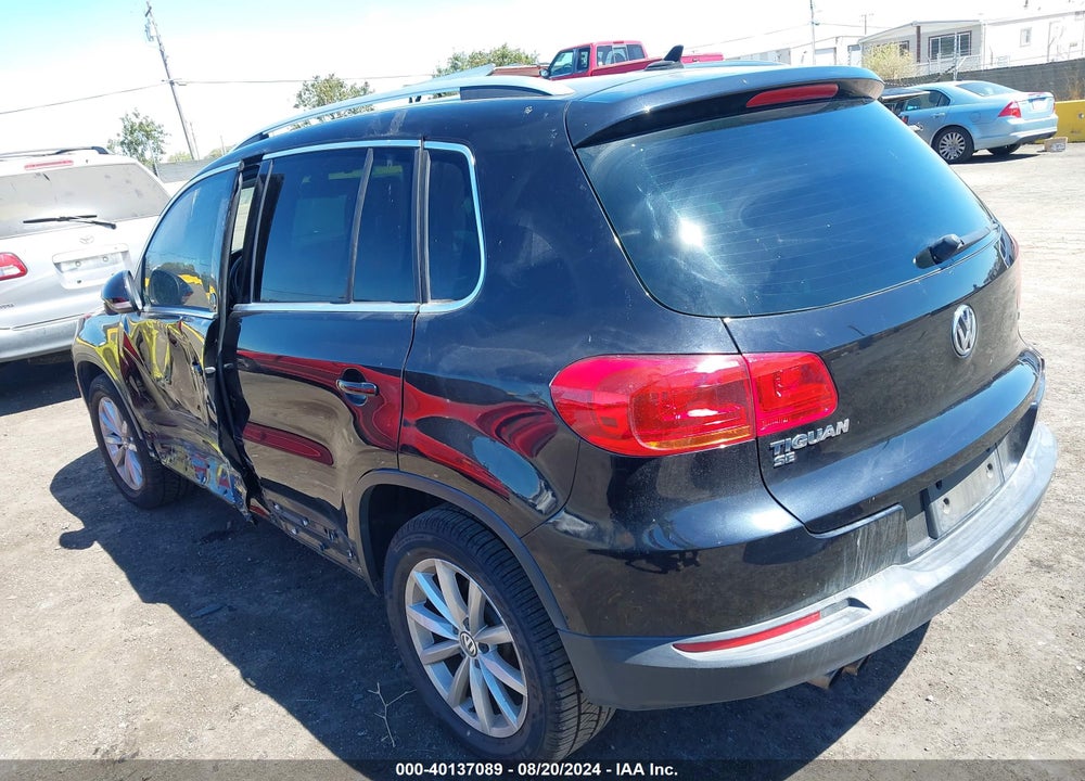 2017 VOLKSWAGEN TIGUAN 2.0T WOLFSBURG EDITION VIN: WVGRV7AX6HK007415