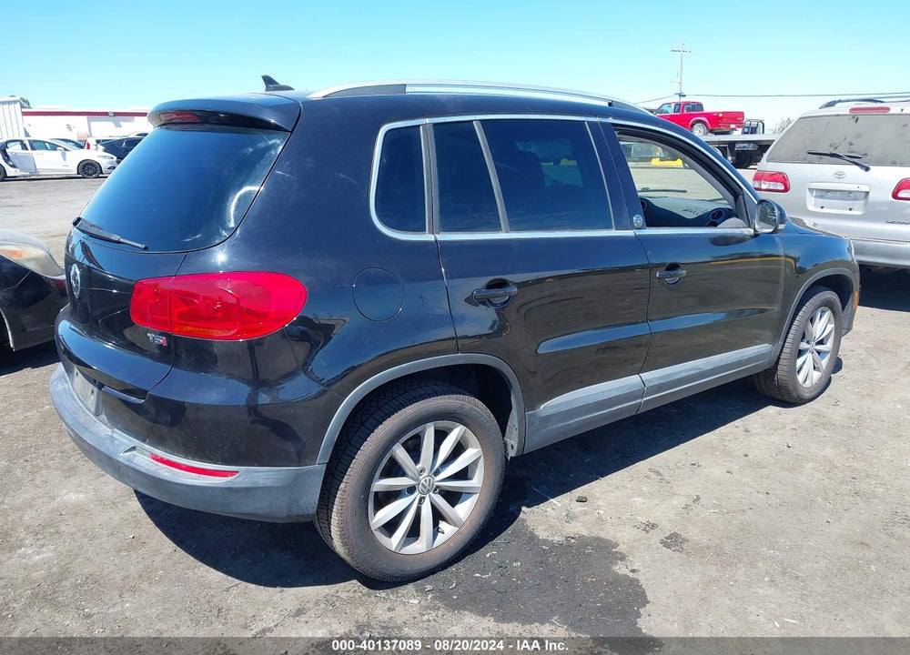 2017 VOLKSWAGEN TIGUAN 2.0T WOLFSBURG EDITION VIN: WVGRV7AX6HK007415