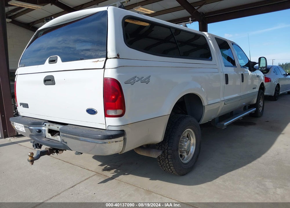 2002 FORD F-350 LARIAT/XL/XLT VIN: 1FTSW31FX2EA34920