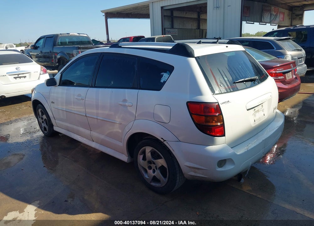 2007 PONTIAC VIBE VIN: 5Y2SL65847Z434395