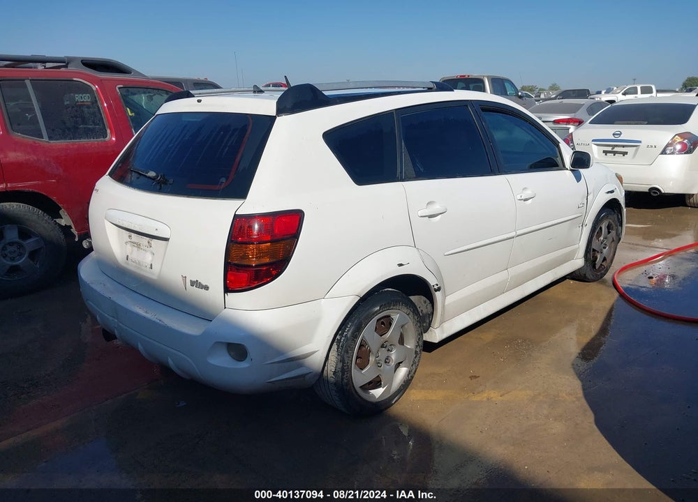 2007 PONTIAC VIBE VIN: 5Y2SL65847Z434395