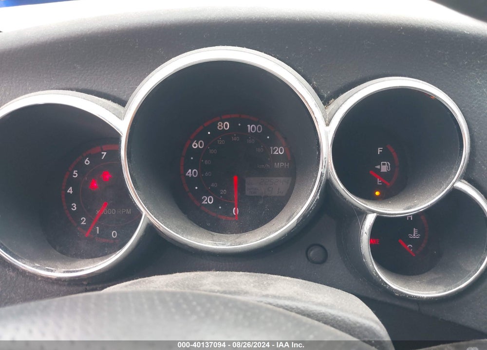 2007 PONTIAC VIBE VIN: 5Y2SL65847Z434395
