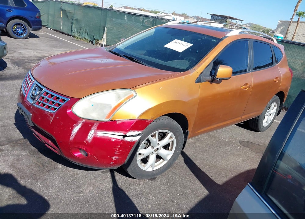 2008 NISSAN ROGUE SL VIN: JN8AS58VX8W123555