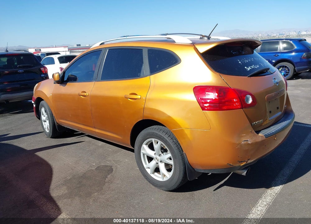 2008 NISSAN ROGUE SL VIN: JN8AS58VX8W123555