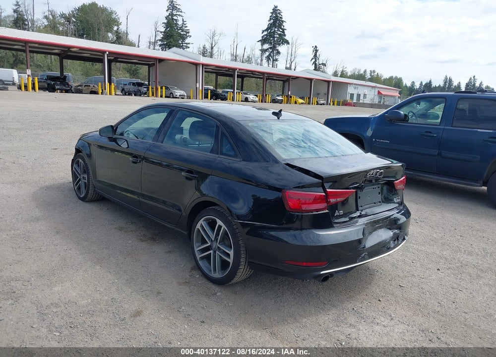 2017 AUDI A3 2.0T PREMIUM VIN: WAUB8GFF4H1031017