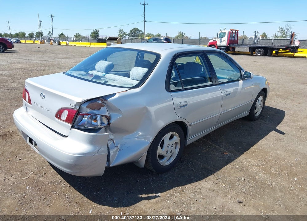 2000 TOYOTA COROLLA VIN: 1NXBR12EXYZ371891