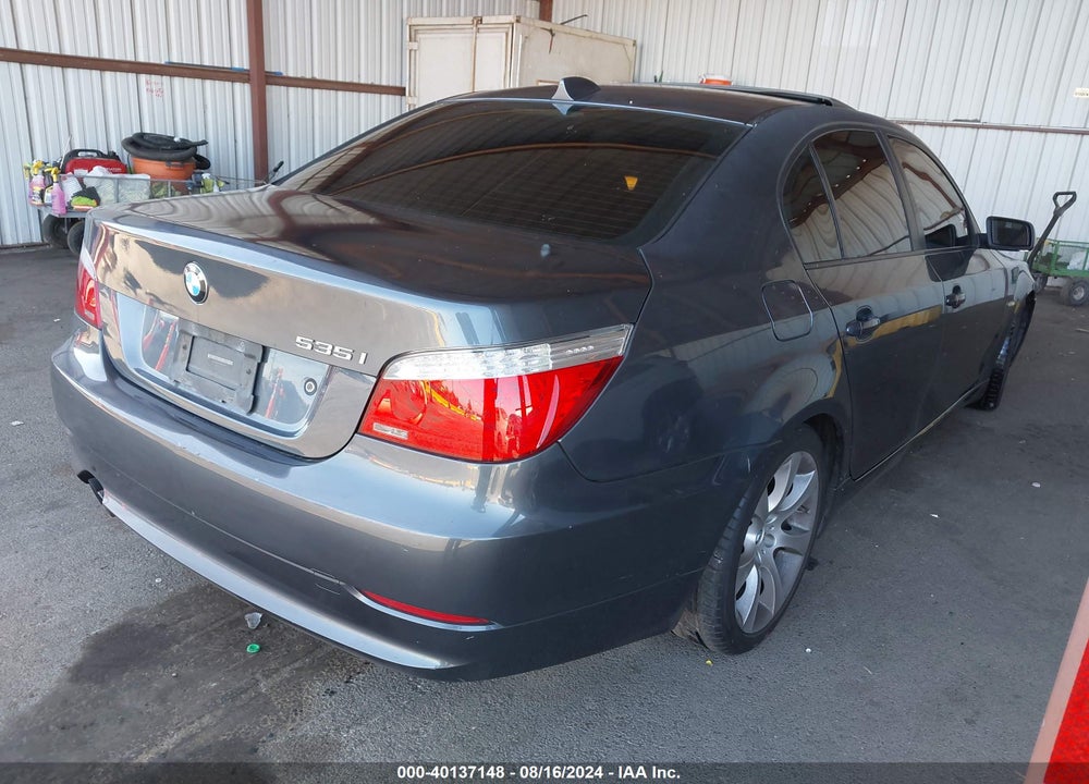 2008 BMW 535I VIN: WBANW13588CZ81834